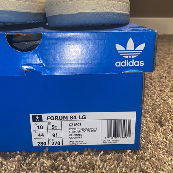 ADIDAS FORUM 84 LOW LG “UNC” - Picture 5 of 10